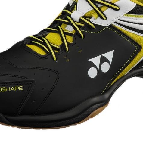 Yonex Power Cushion SHB 47 Mens Indoor Court Shoes - Black/Lime - main image